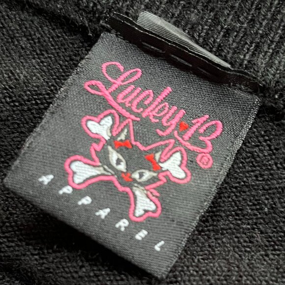 Lucky 13 Embroidered Sweater Cardigan - Picture 6 of 8